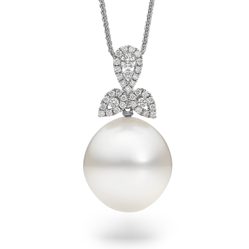 South Sea Pearl & Diamond Pendant