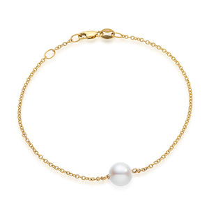 Single Akoya Pearl Bracelet