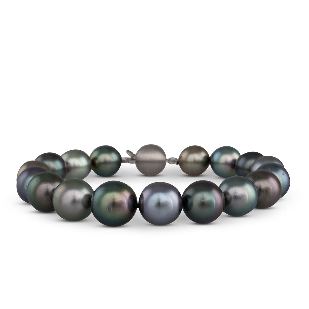 Shaded Tahitian Pearl Bracelet