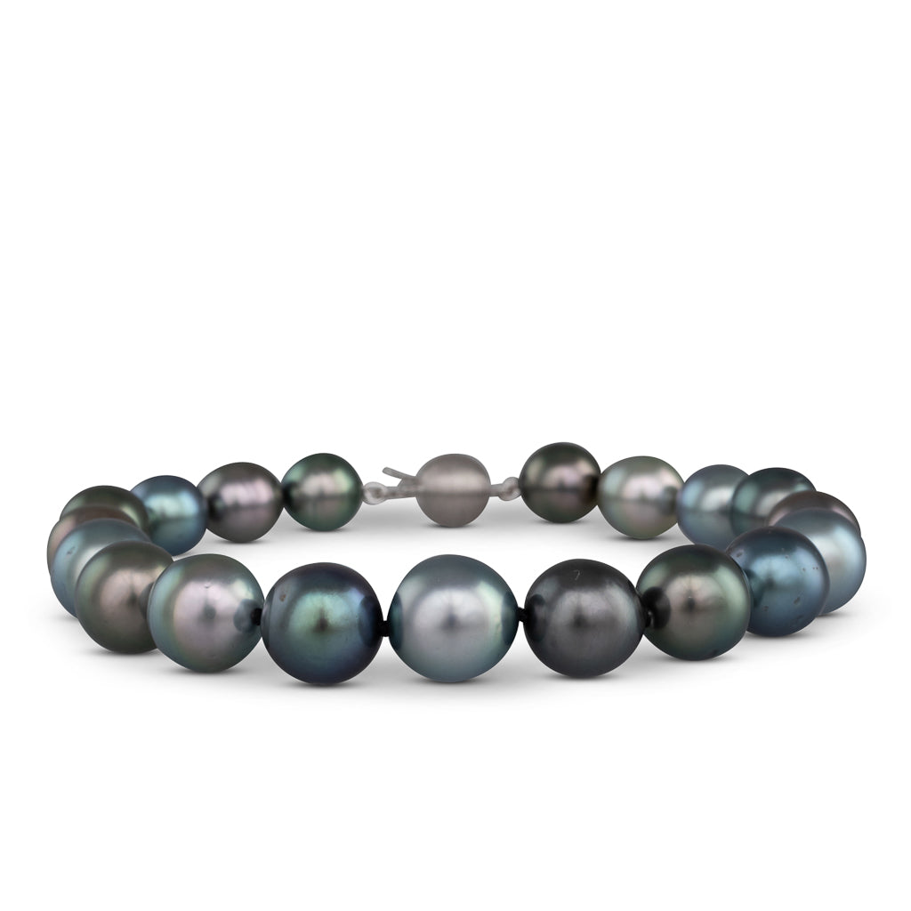 Shaded Tahitian Pearl Bracelet