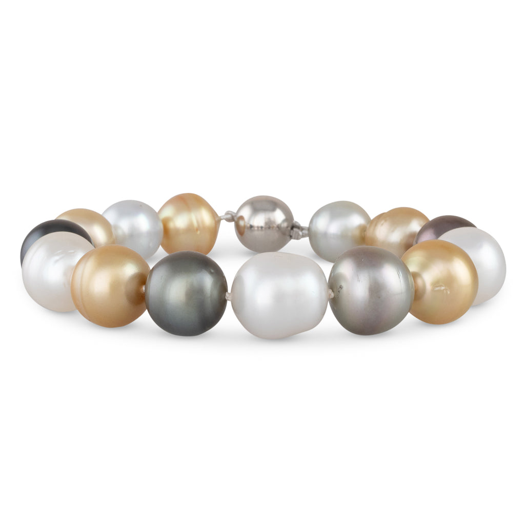Baroque Multi South Sea Bracelet