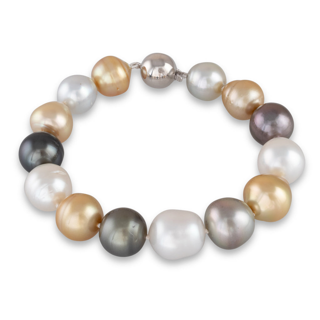 Baroque Multi South Sea Bracelet