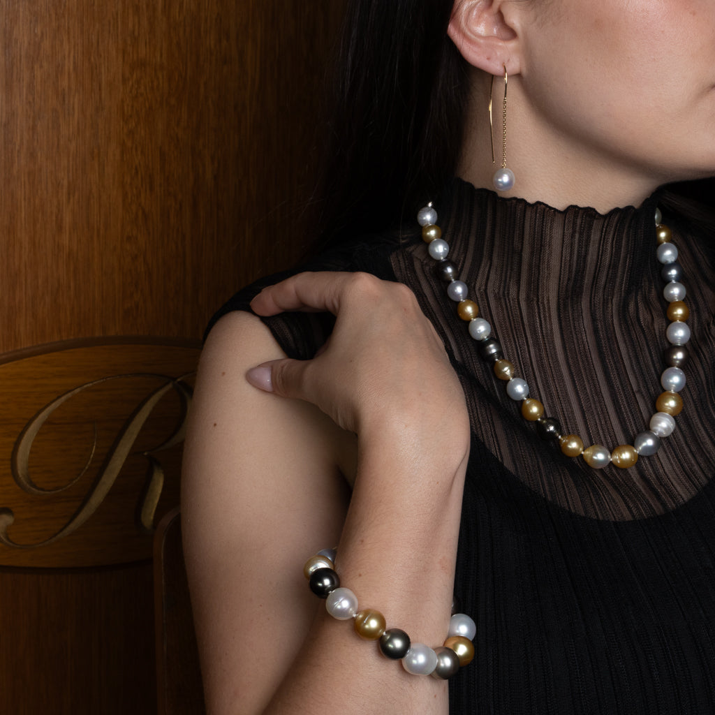 Baroque Multi South Sea Bracelet