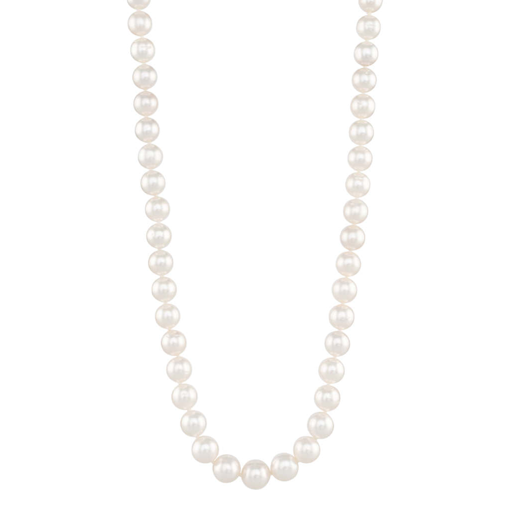 Round White South Sea Strand