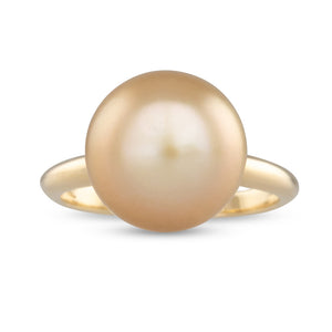 Gold South Sea Pearl Ring