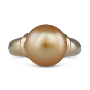 Gold South Sea Pearl Ring