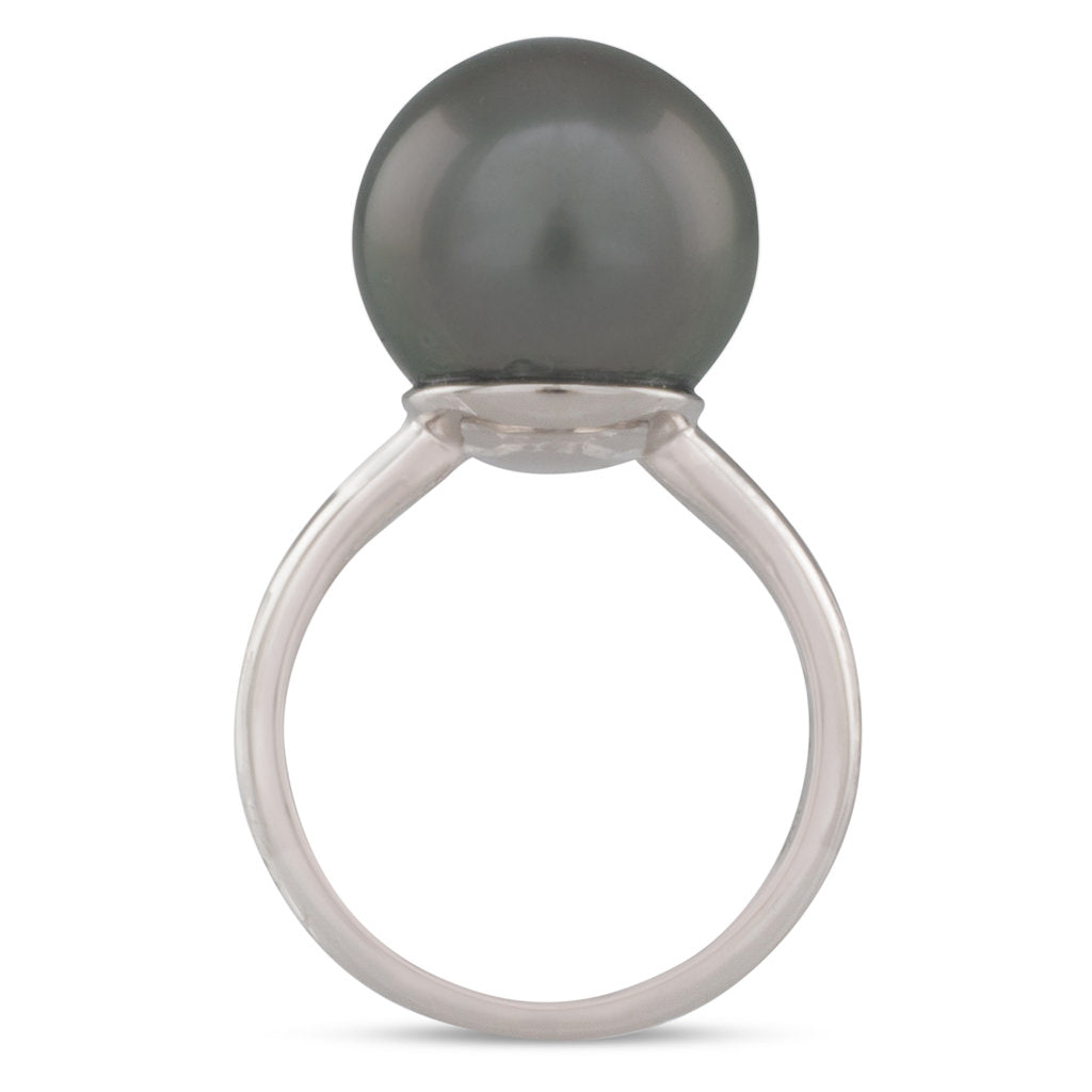 13mm Round Tahitian Pearl Ring