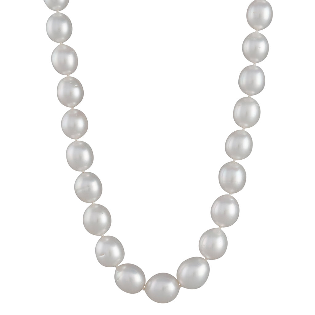 12-15mm Oval South Sea Pearl Strand