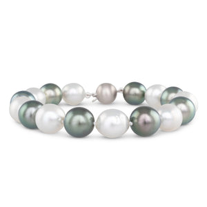 Two Tone South Sea Pearl Bracelet