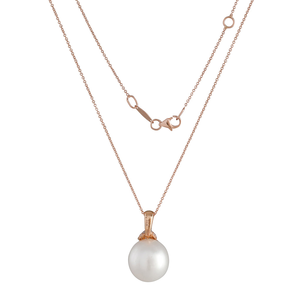 South Sea Pearl & Diamond Pendant