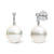 South Sea Pearl & Diamond Earrings