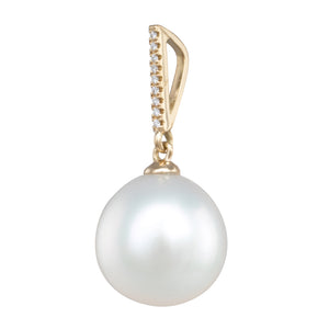 South Sea Pearl & Diamond Pendant