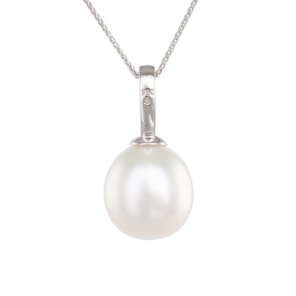 Drop Shaped South Sea Pearl Pendant