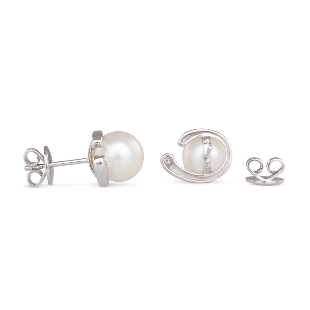 South Sea Pearl Horseshoe Earrings