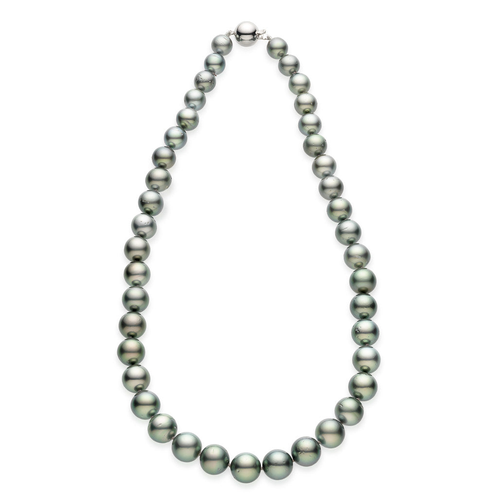 Semi-Round Tahitian Pearl Strand