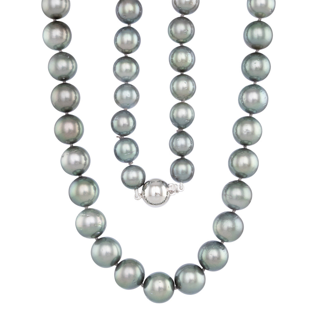 Semi-Round Tahitian Pearl Strand