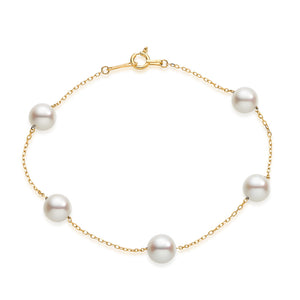 Scattered Akoya Pearl Bracelet