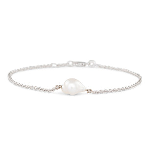 Single Keshi Pearl Bracelet