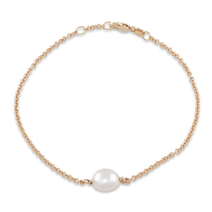 Single Keshi Pearl Bracelet