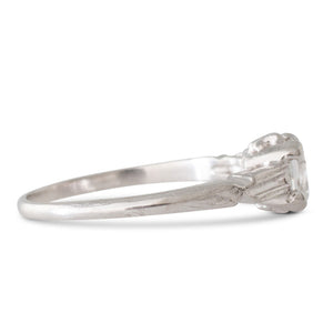 An Asscher Cut Diamond Ring