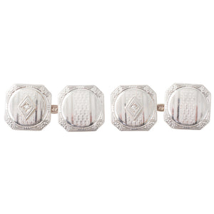 Art Deco Diamond set Cufflinks