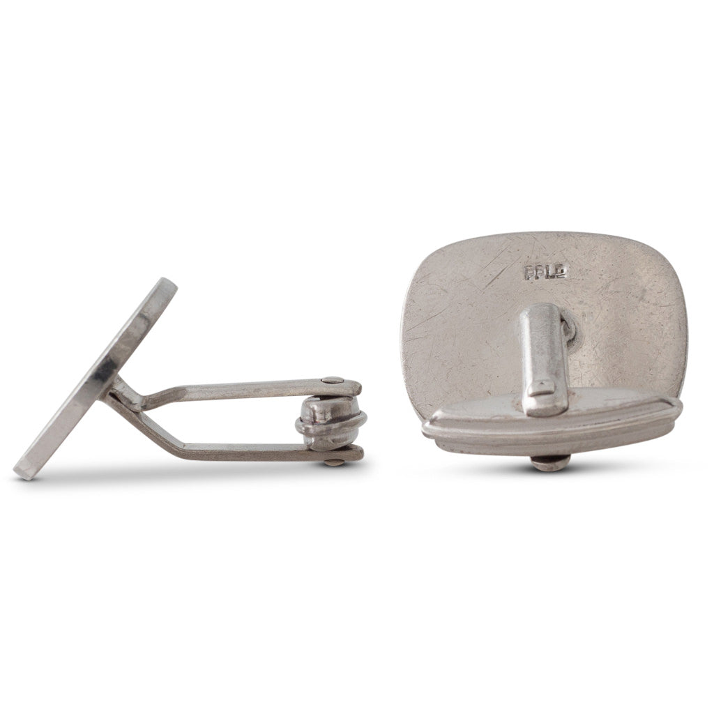 A Pair of Silver Cufflinks