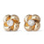 Love Knot Earrings with Diamond