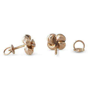 Love Knot Earrings with Diamond
