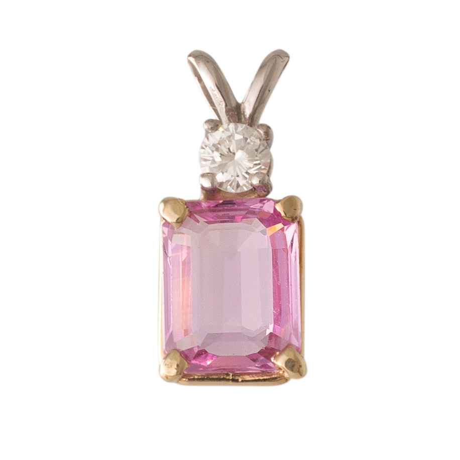 Pink Sapphire Pendant