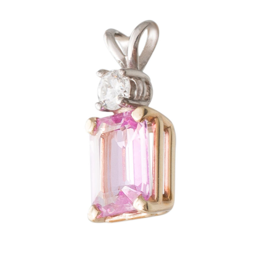 Pink Sapphire Pendant
