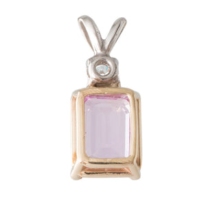 Pink Sapphire Pendant