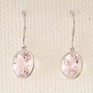 Morganite Drop Earrings