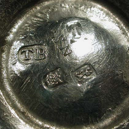 Three George I Octagonal Castors