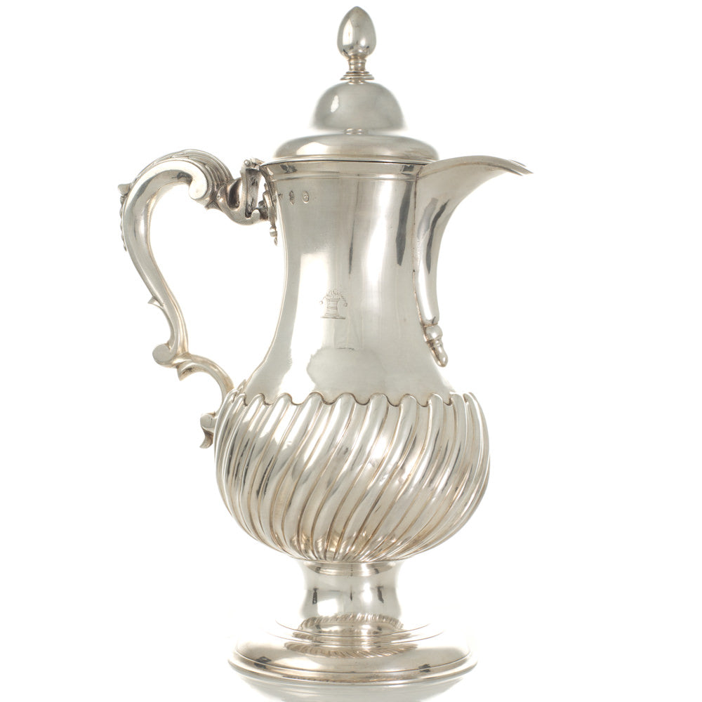 A Large Irish Fluted Jug