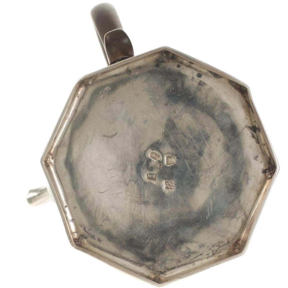 A George I Octagonal Coffee Pot