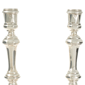 A Pair of George I Candlesticks