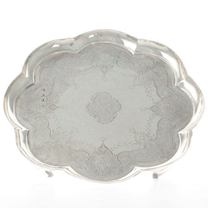 A Rare Octafoil Salver